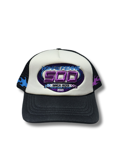 HOMME FEMME RACING TRUCKER HAT