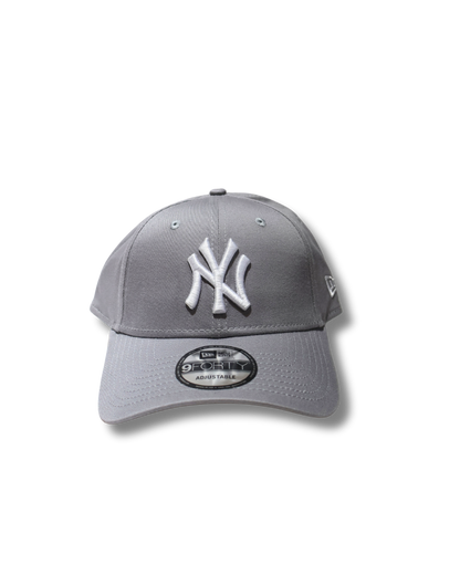 NY GRAY 9FORTY STRUCTURED STRAPBACK