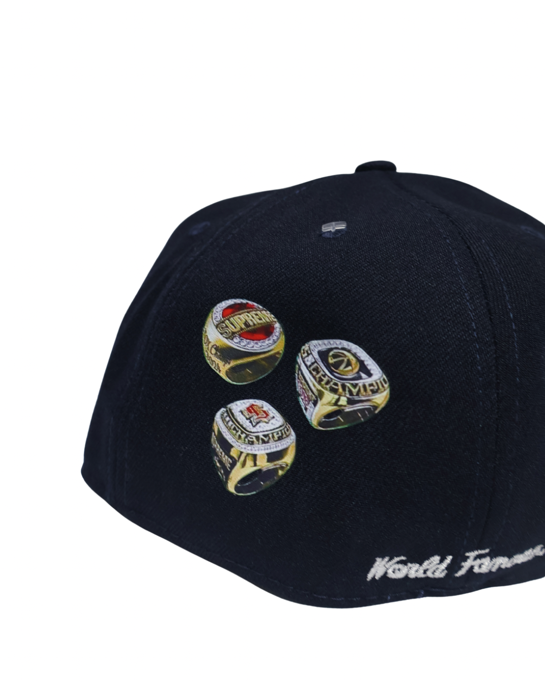 SUPREME RINGS BOX LOGO FITTED