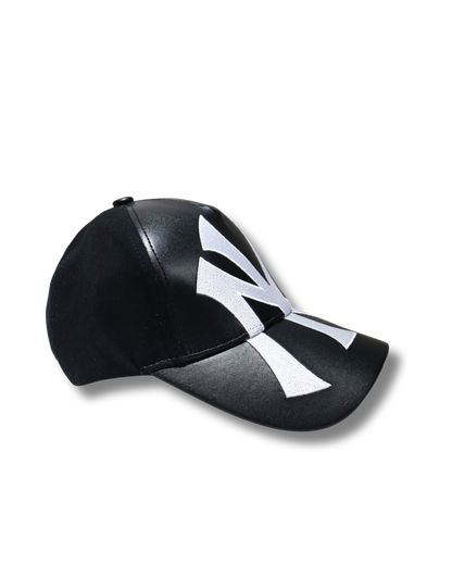 LEATHER NY BIG LOGO STRAPBACK