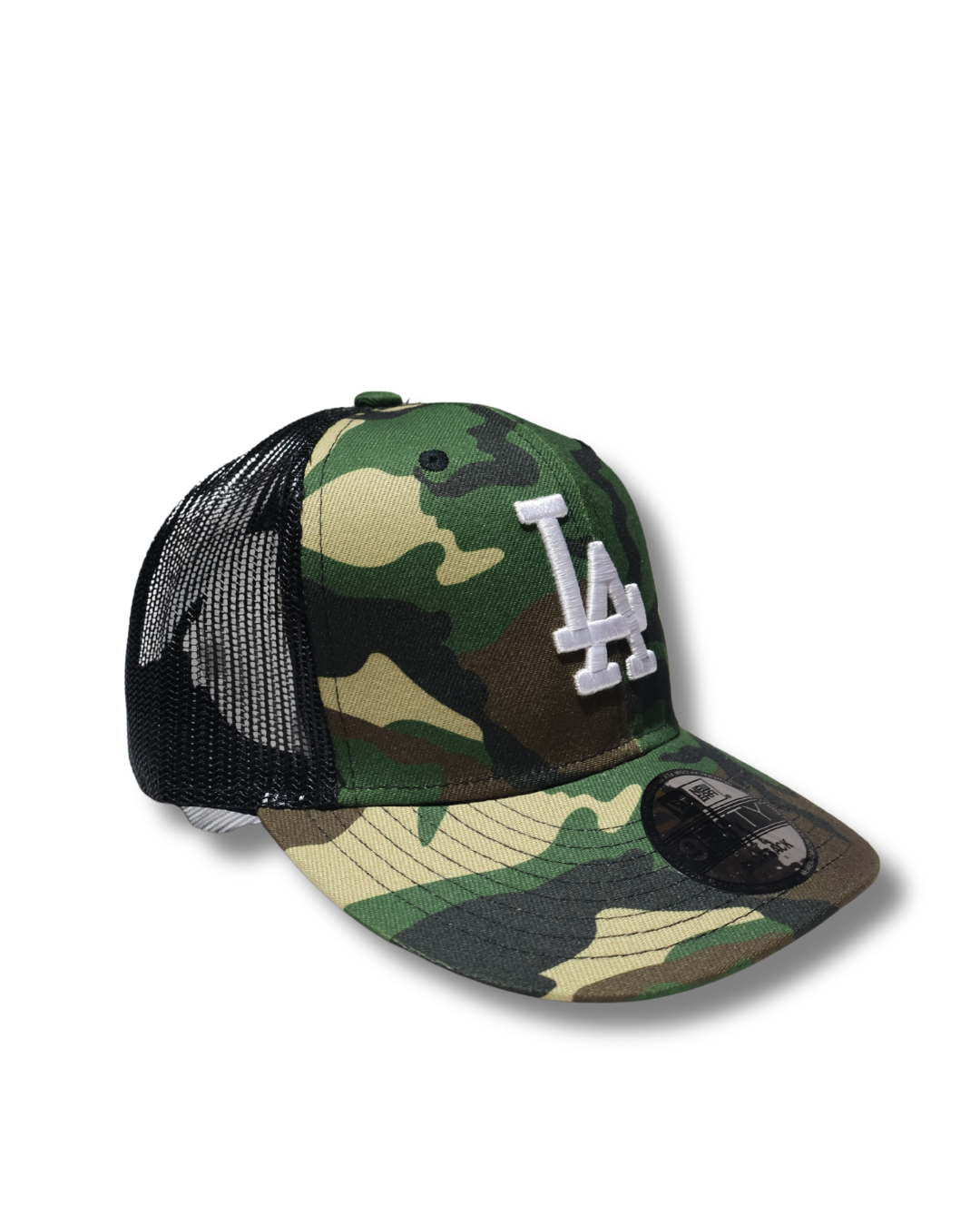 LA CAMOU TRUCKER HAT