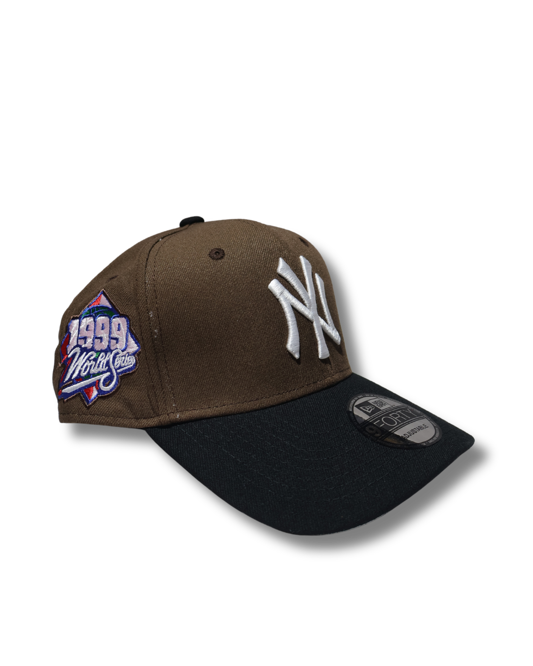 NY TWO TONE BROWN A FRAME SNAPBACK