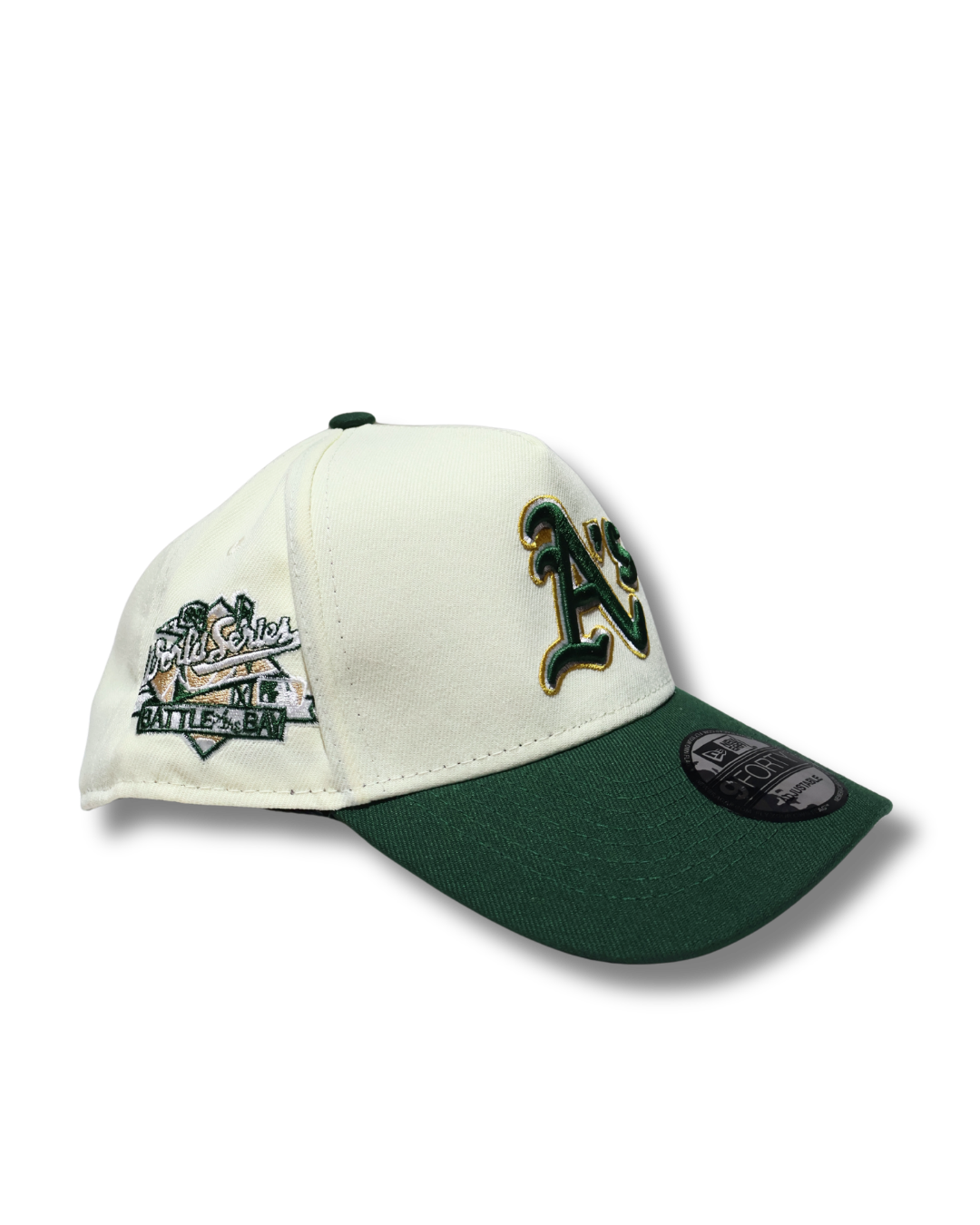 A TWO TONE W SIDEPATCH A FRAME SNAPBACK