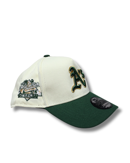 A TWO TONE W SIDEPATCH A FRAME SNAPBACK