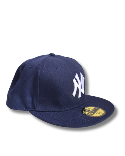NY NAVY PLAIN FITTED HAT