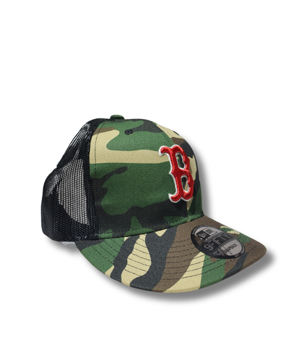 BOSTON CAMOU TRUCKER HAT