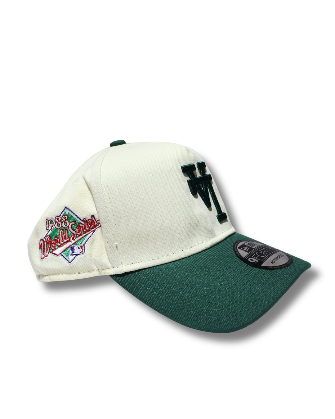 LA TWO TONE GREEN A FRAME SNAPBACK