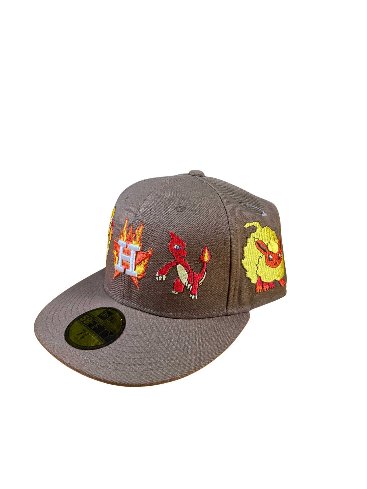 HOUSTON POKEMON FLAMES FITTED