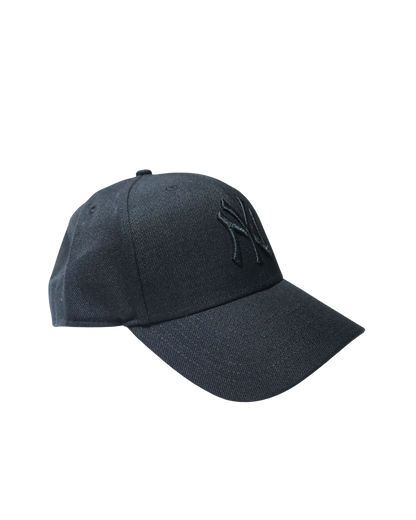 NY TRIPLE BLACK STRUCTURED 47 HAT