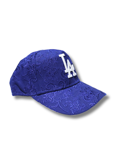 LA BLUE TONAL EMBROIDERY A FRAME SNAPBACK