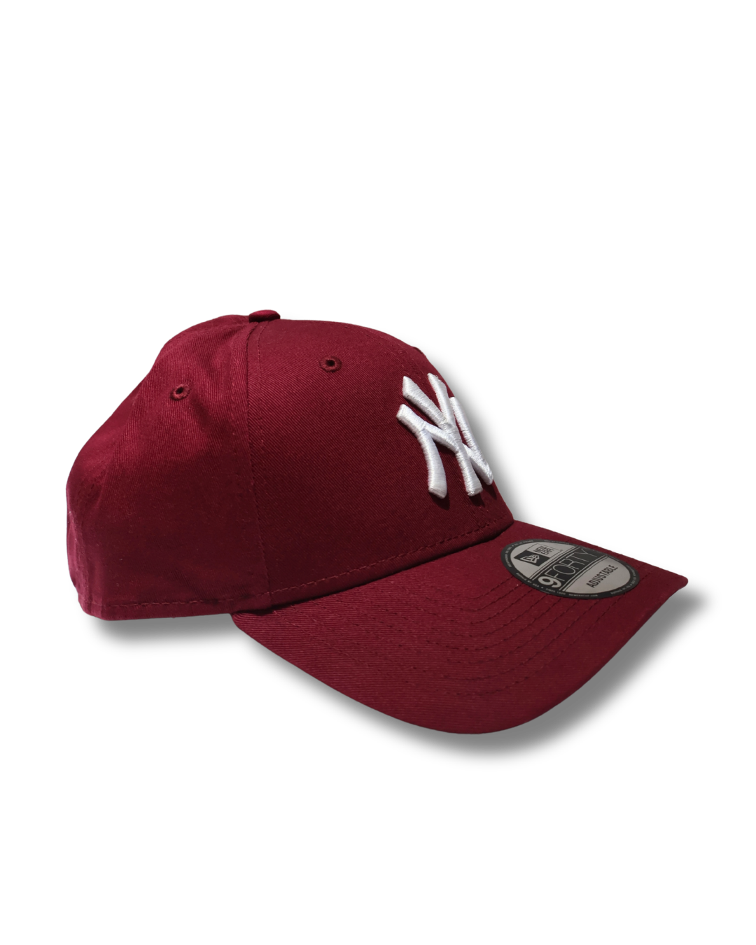 NY BURGUNDY STRUCTURED HAT NE