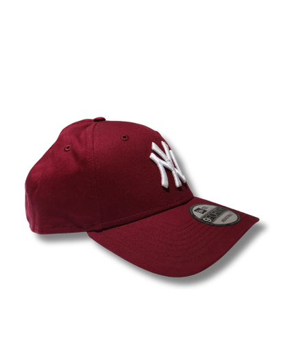 NY BURGUNDY STRUCTURED HAT NE