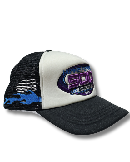 HOMME FEMME RACING TRUCKER HAT