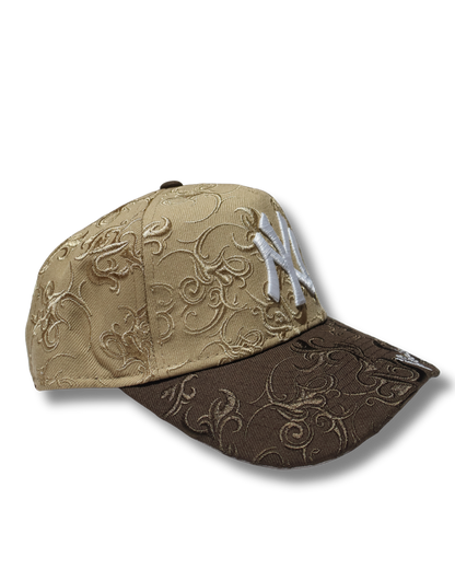 NY TONAL EMBROIDERY A FRAME HAT