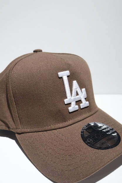 LA BROWN A-FRAME SNAPBACK