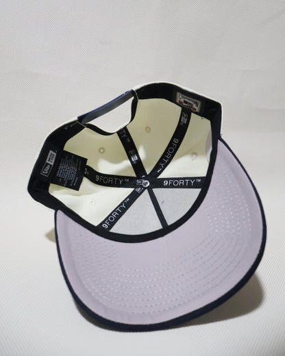 NY TWO TONE CREAM NAVY AFRAME