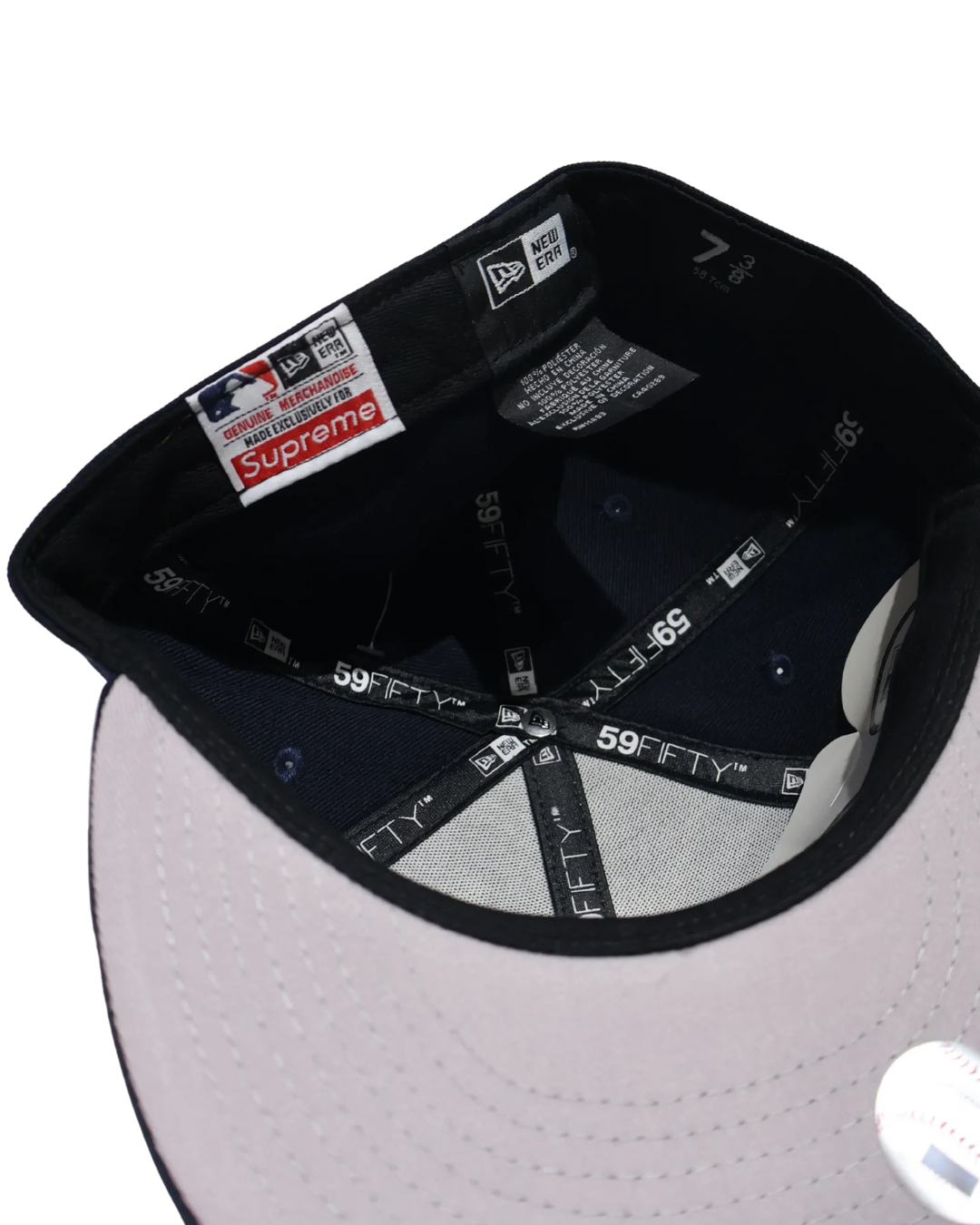 SUPREME RINGS BOX LOGO FITTED