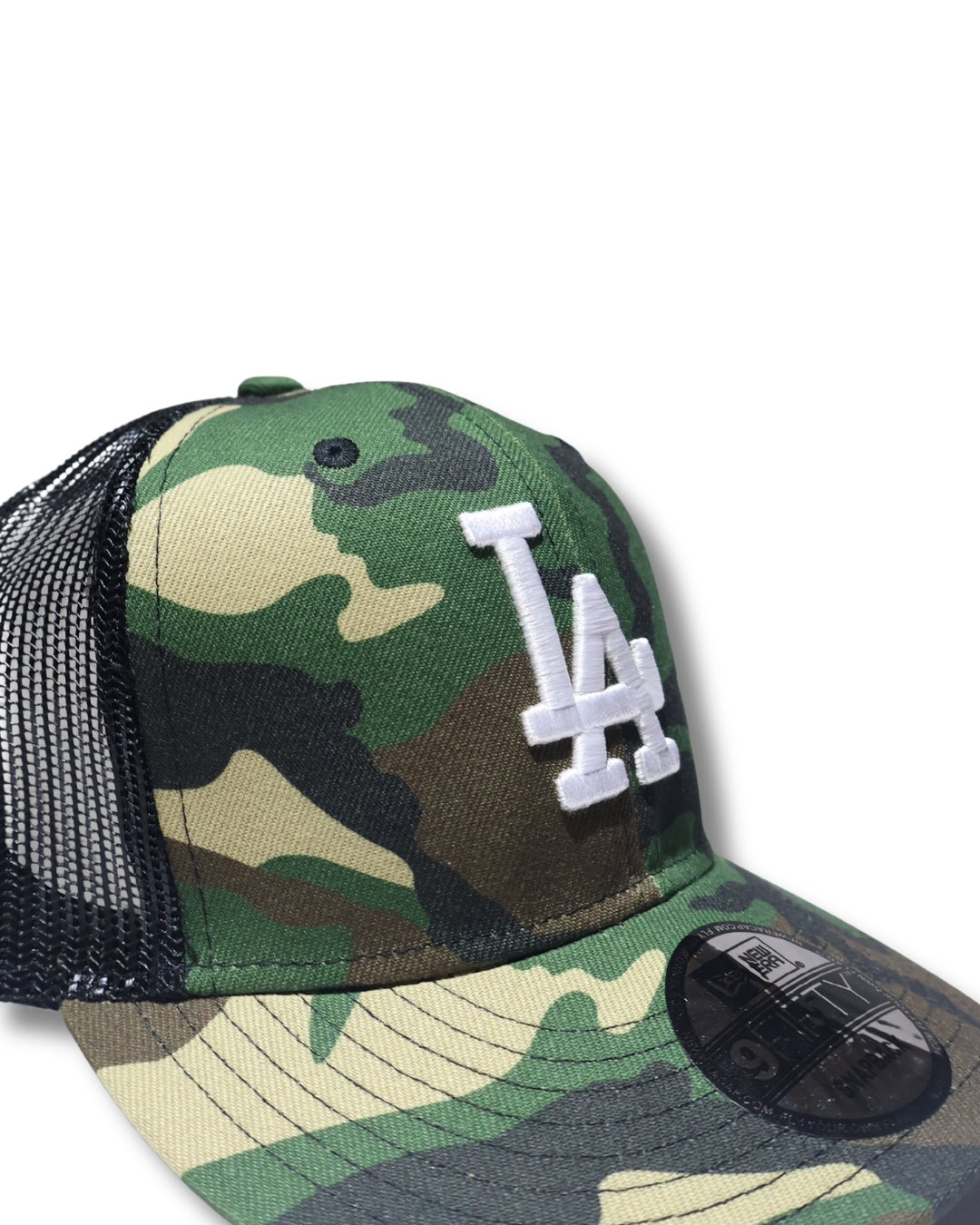 LA CAMOU TRUCKER HAT