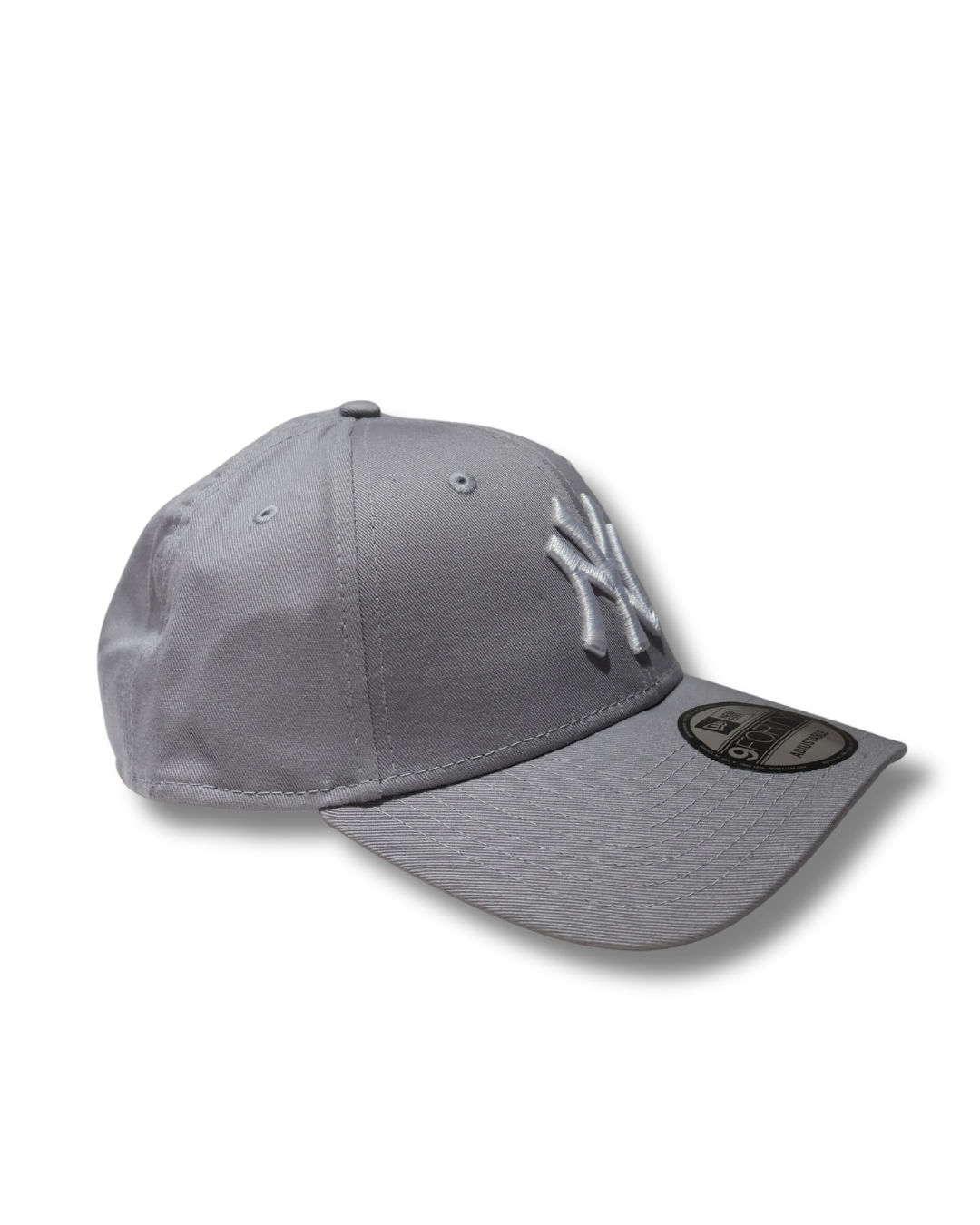 NY GRAY 9FORTY STRUCTURED STRAPBACK