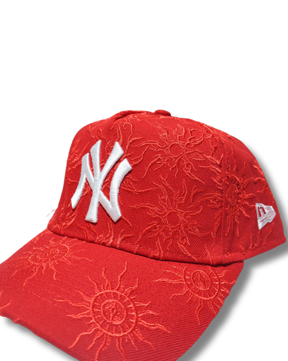 NY TONAL EMBROIDERY A FRAME HAT