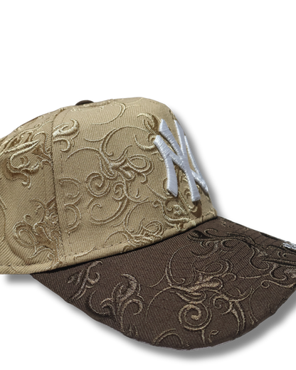NY TONAL EMBROIDERY A FRAME HAT
