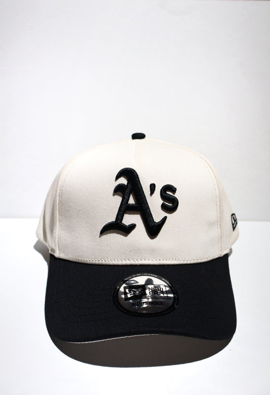 A TWO TONE CREAM BLACK A FRAME