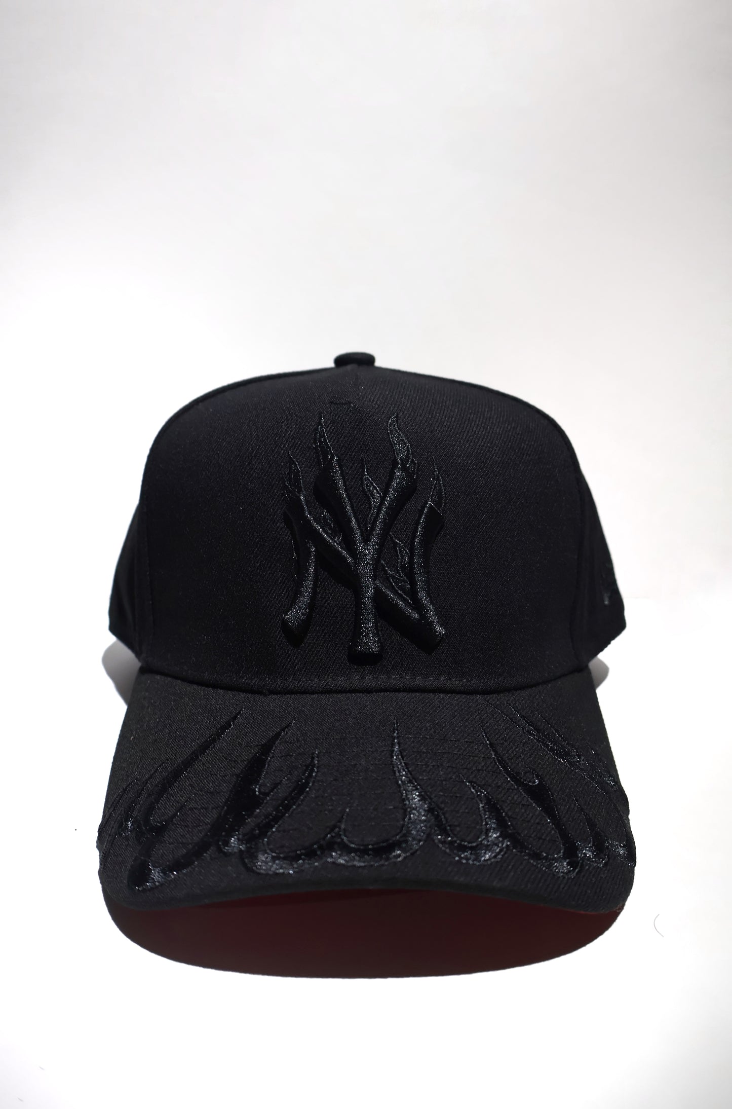 NY FLAMES TRIPLE BLACK A FRAME