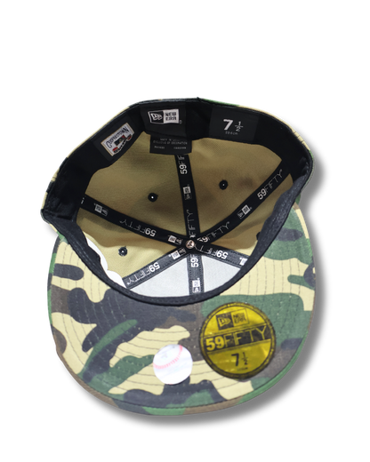 NY PLAIN CAMOU FITTED HAT