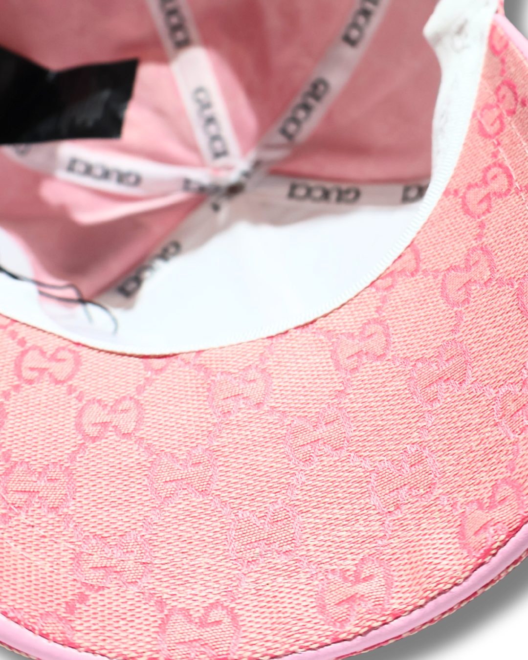 GUCCI MONOGRAM PINK HAT