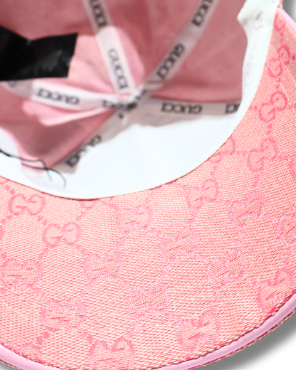 GUCCI MONOGRAM PINK HAT