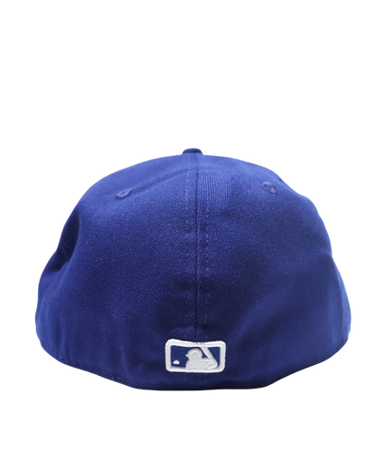 NY PLAIN BLUE FITTED HAT