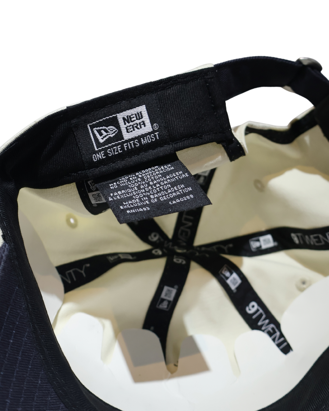 NY TWO TONE NAVY 9TWENTY DADHAT