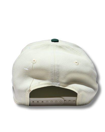 LA TWO TONE GREEN A FRAME SNAPBACK