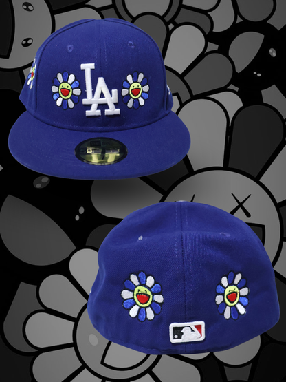 LA MURAKAMI BLUE DODGERS FITTED HAT