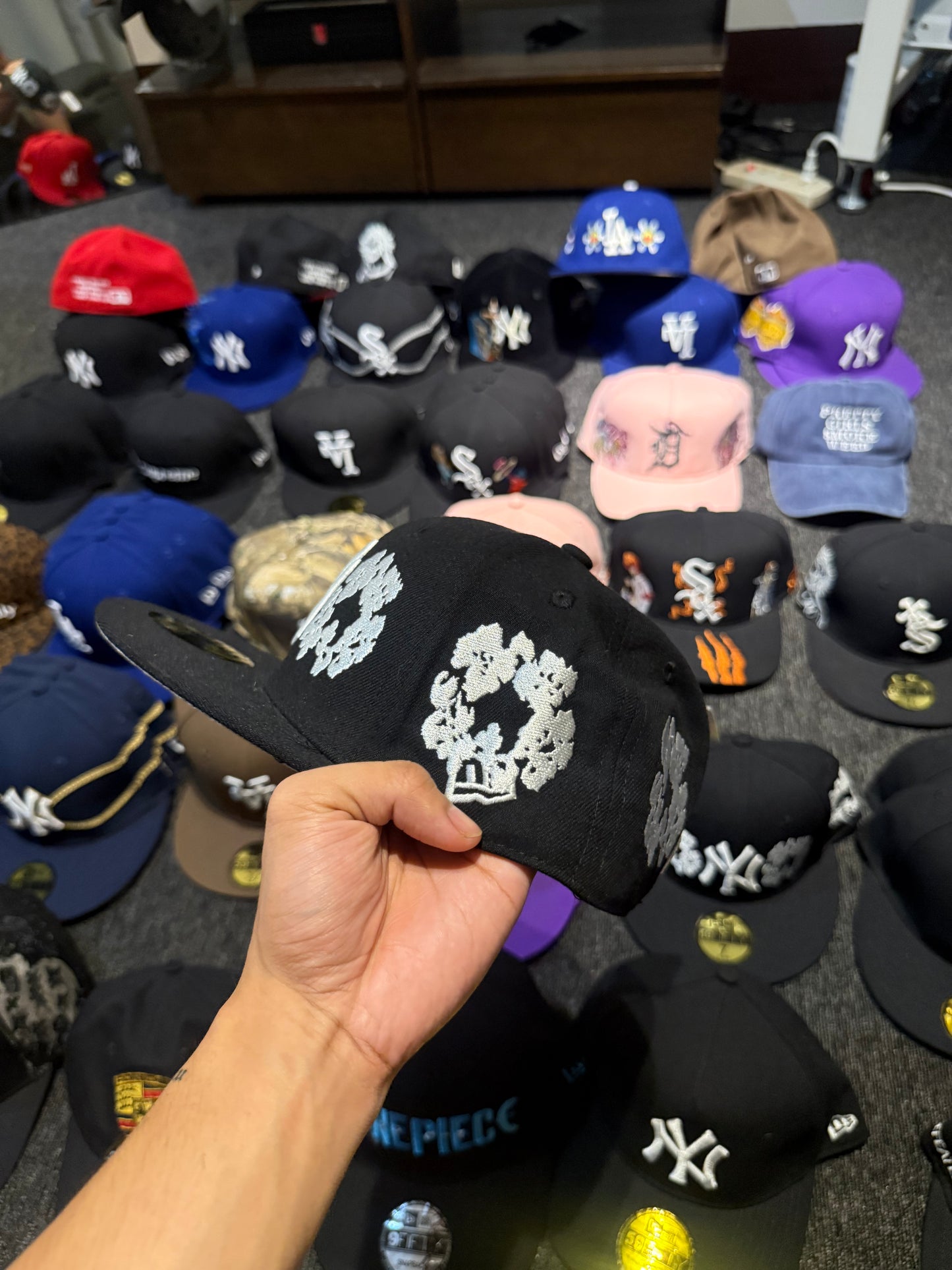 NY DENIM TEARS FITTED