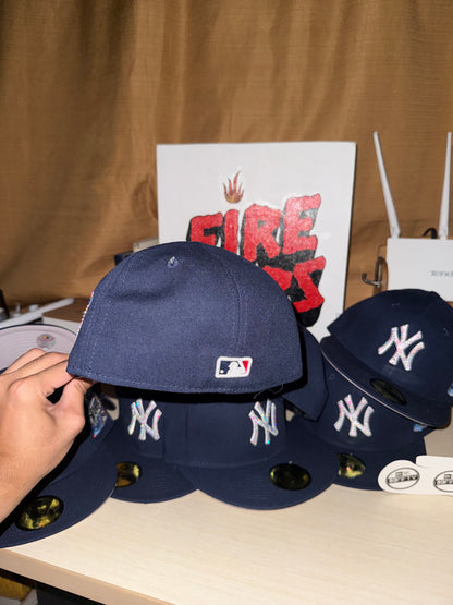 NY NAVY ICED OUT FITTED