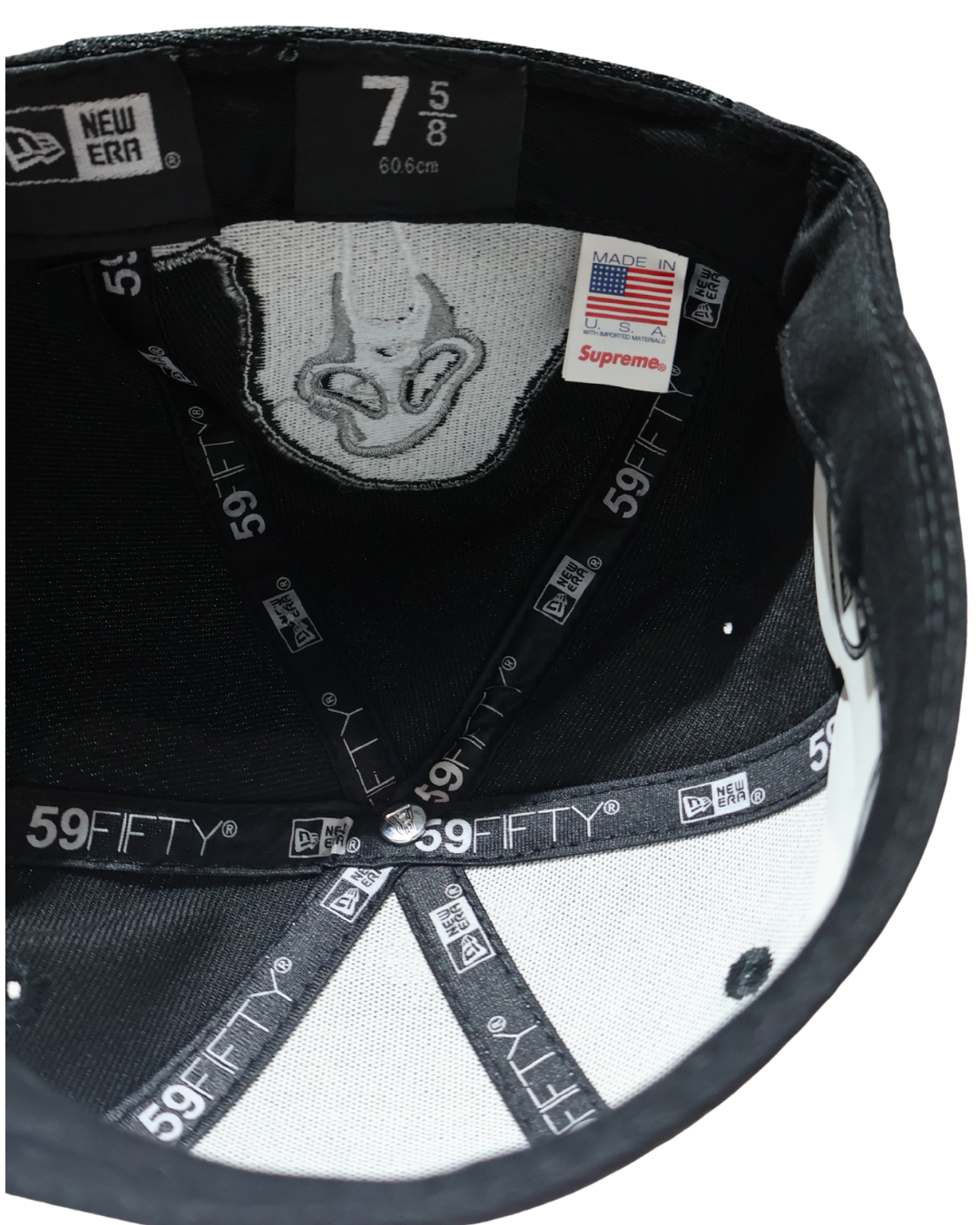 SUPREME GHOST FACE FITTED HAT