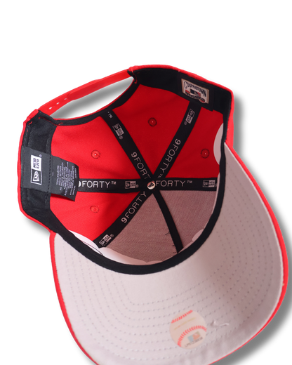 BOSTON RED A FRAME SNAPBACK