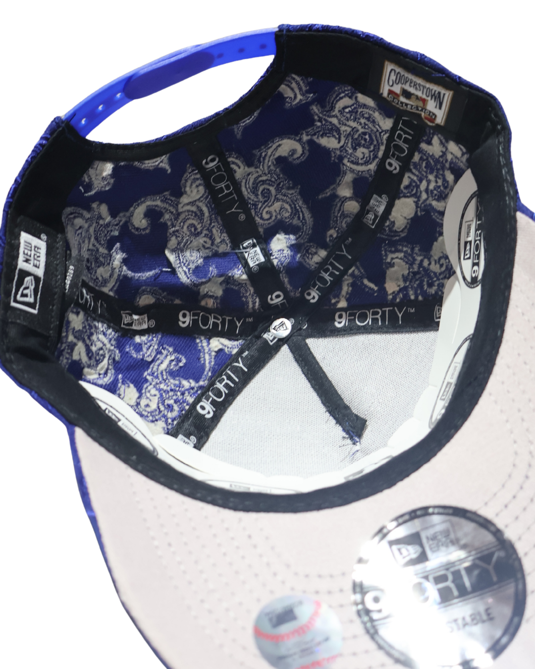 LA BLUE TONAL EMBROIDERY A FRAME SNAPBACK