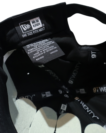 NY DADHAT 9TWENTY BLACK STRAPBACK