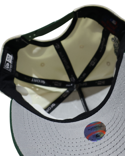 A TWO TONE W SIDEPATCH A FRAME SNAPBACK