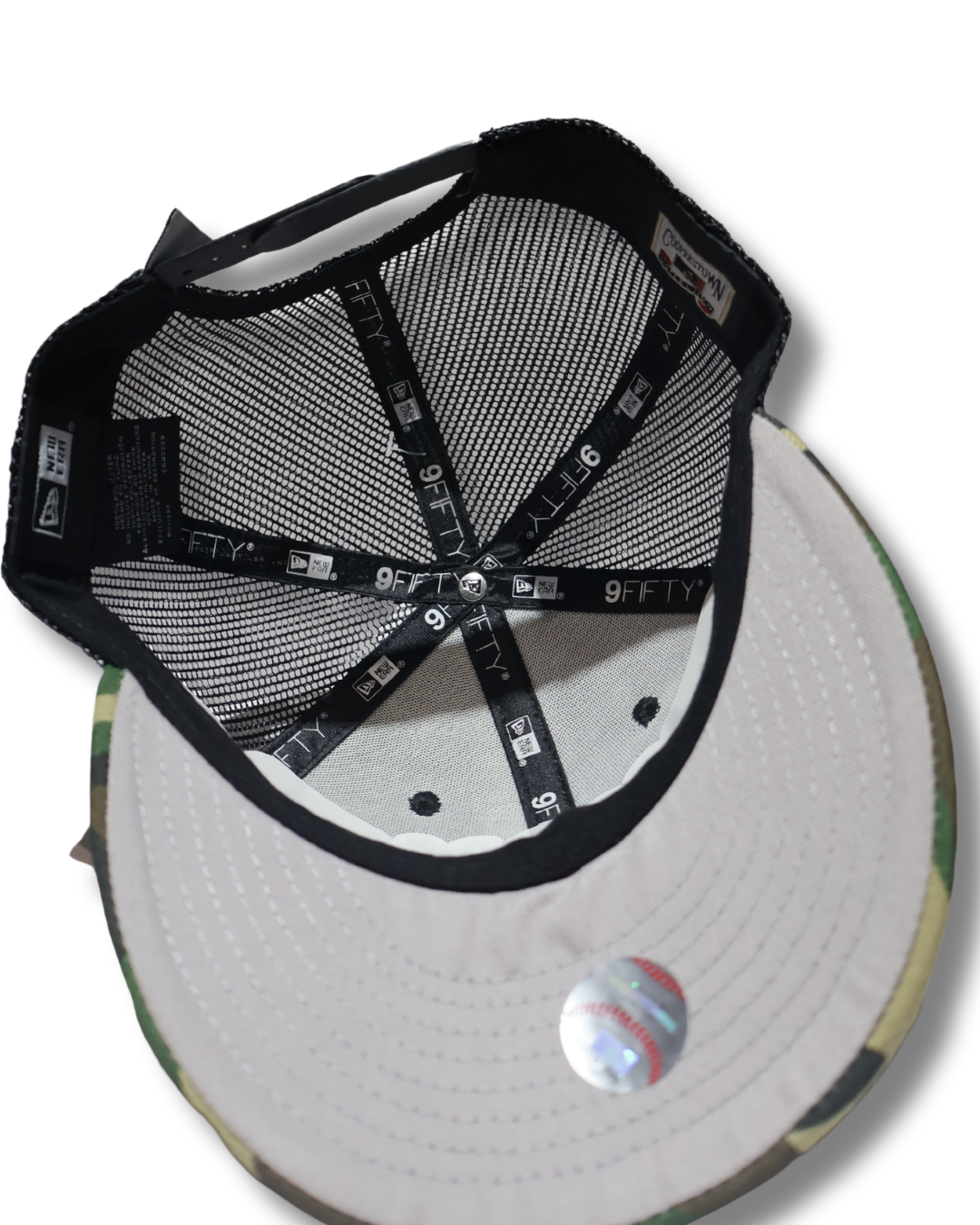 NY CAMOU TRUCKER HAT