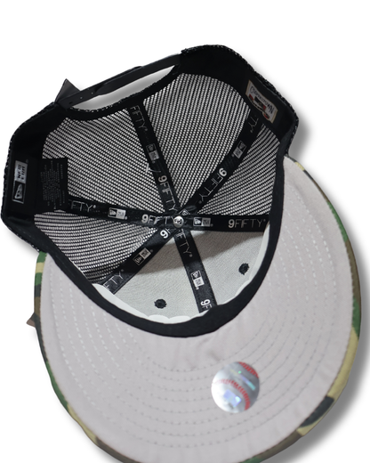 NY CAMOU TRUCKER HAT