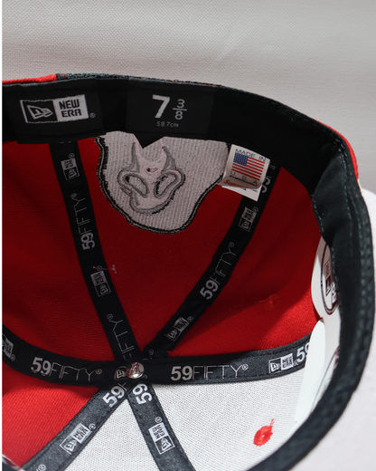 SUPREME GHOST FACE FITTED HAT