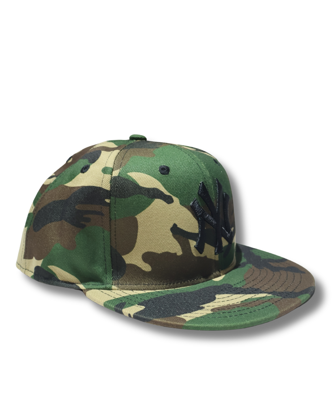 NY PLAIN CAMOU FITTED HAT