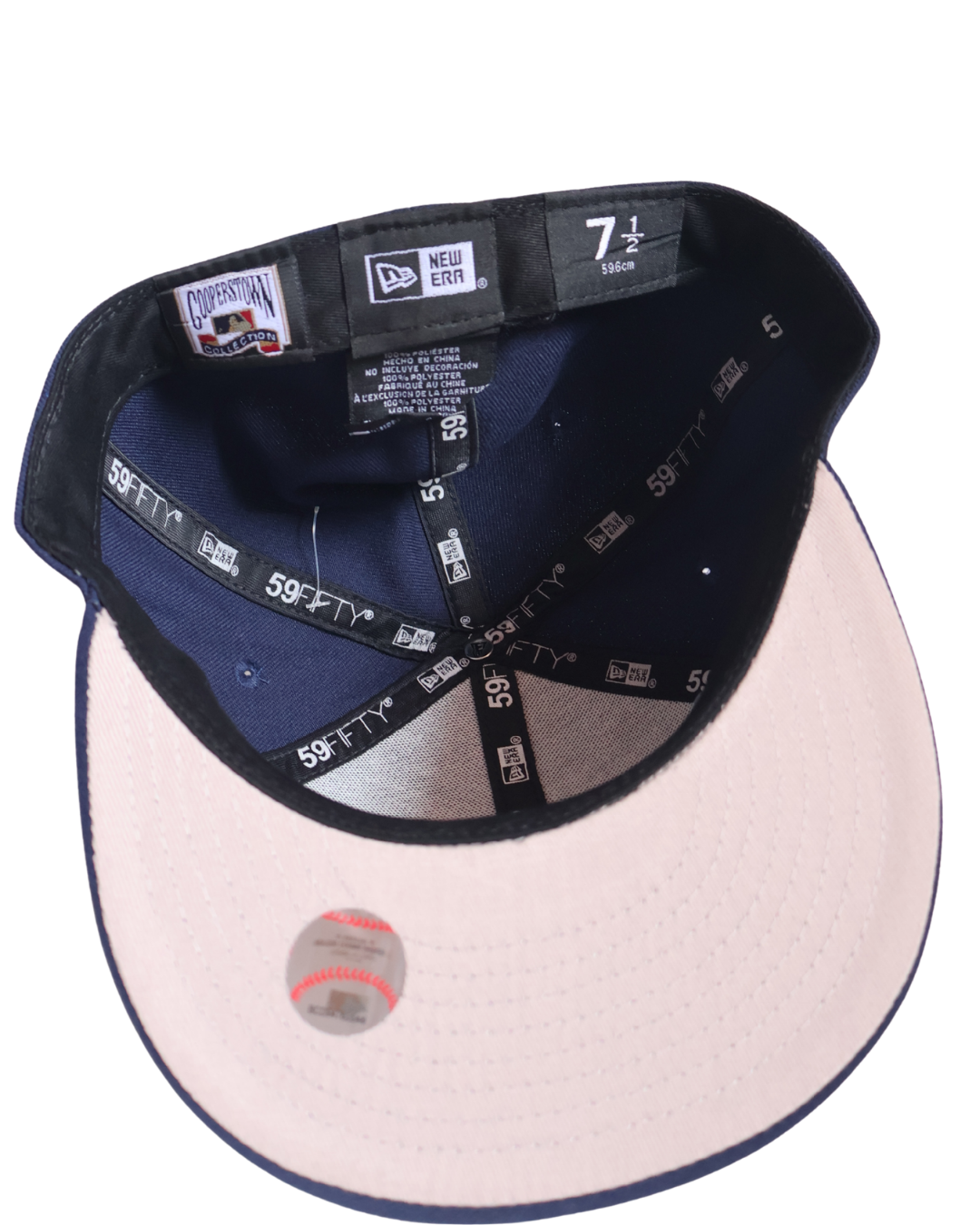 NY NAVY PLAIN FITTED HAT