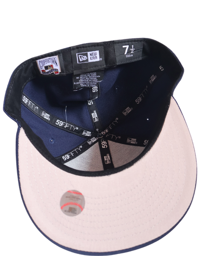 NY NAVY PLAIN FITTED HAT