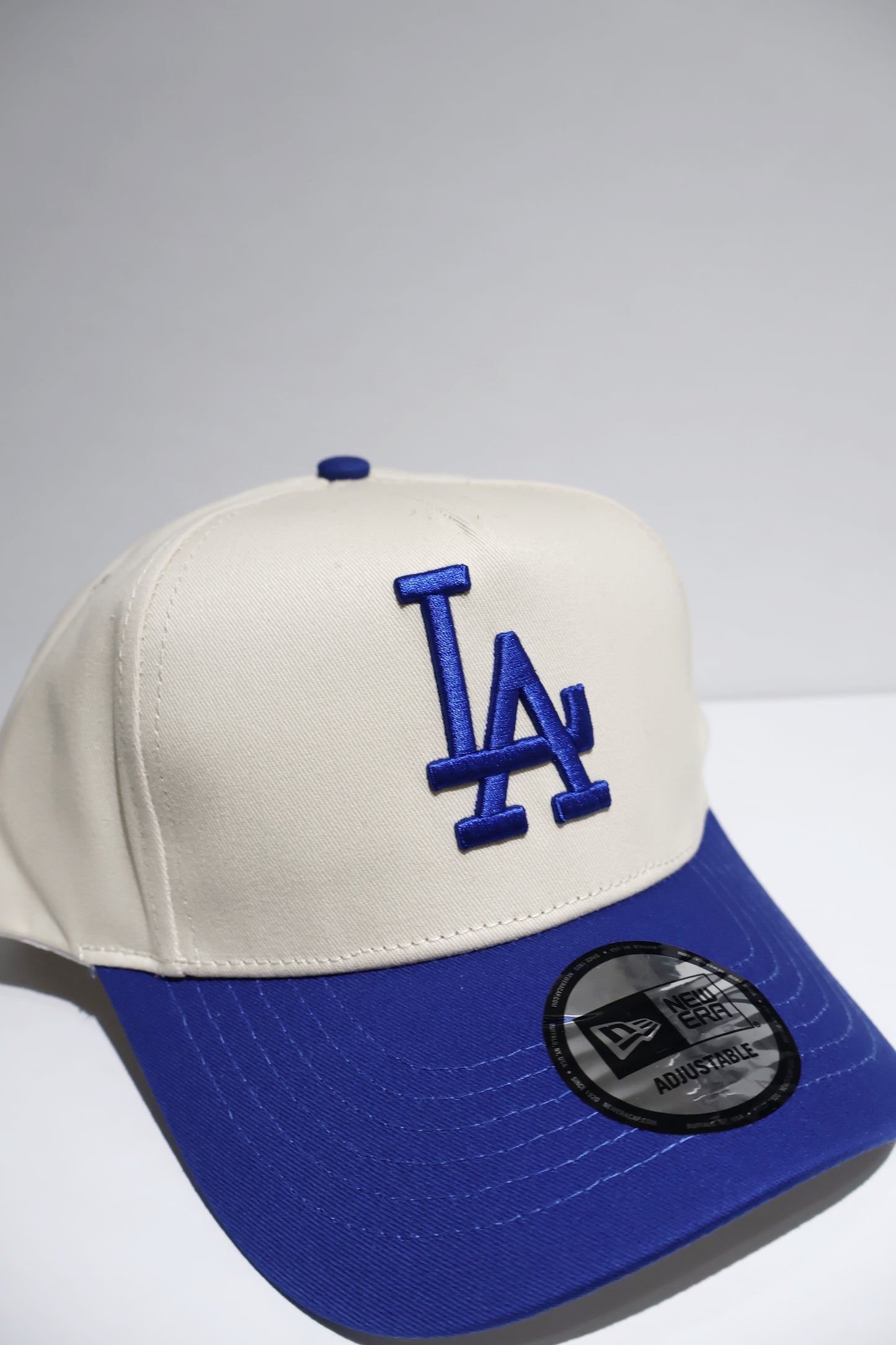 LA TWO TONE BLUE A-FRAME SNAPBACK