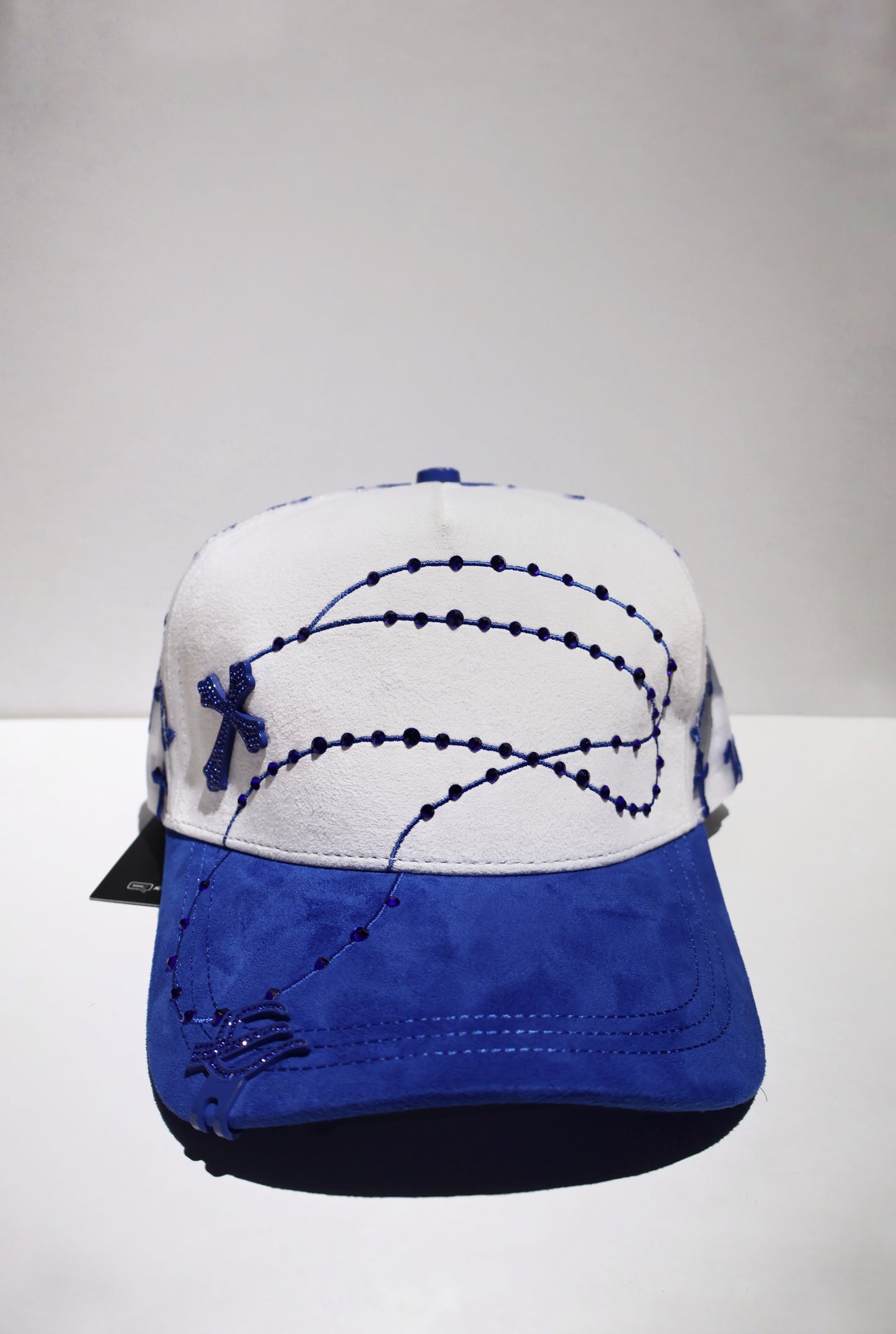CROSS ICED OUT TWO TONE TRUCKER HAT