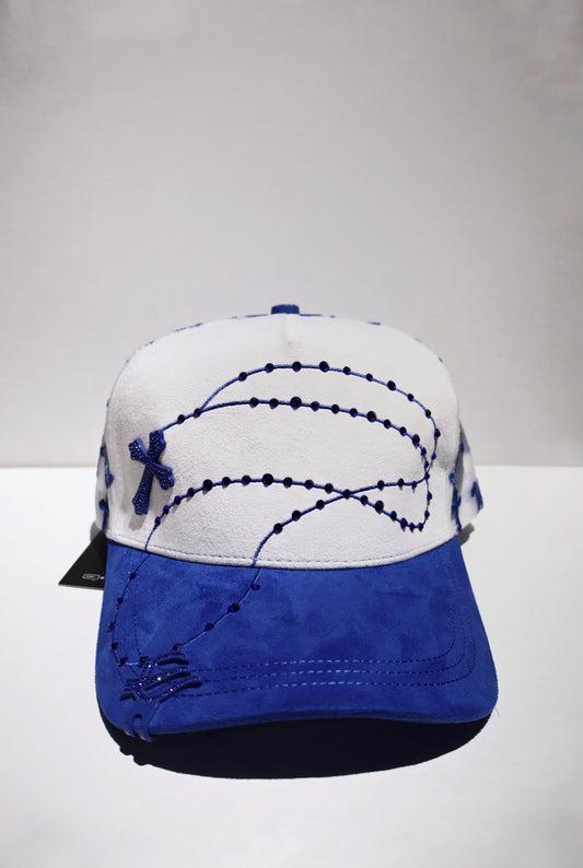 CROSS ICED OUT TWO TONE TRUCKER HAT